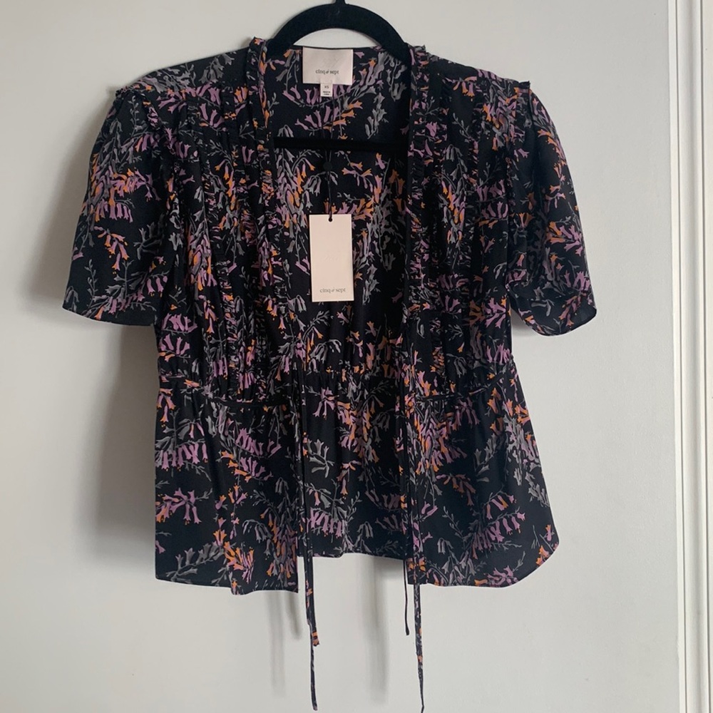 Cinq a Sept Keira Snapdragon Top